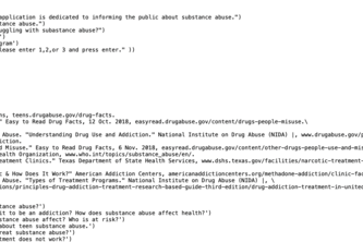 Capping Substance Abuse