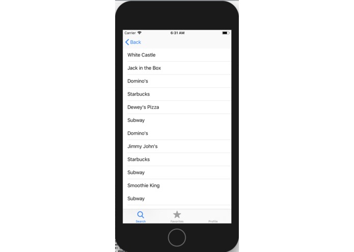 FitFoodFinder – screenshot 2