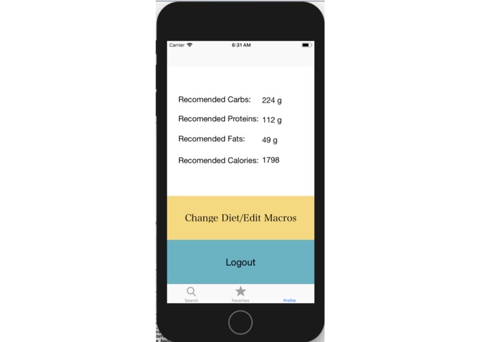 FitFoodFinder – screenshot 5