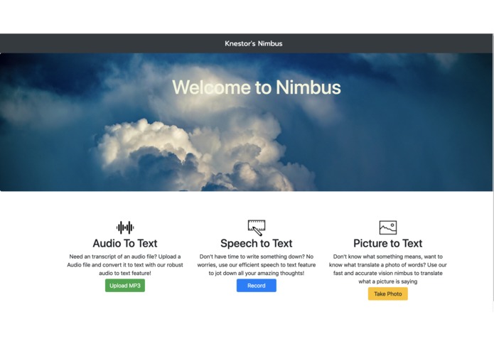 Knimbus – screenshot 1