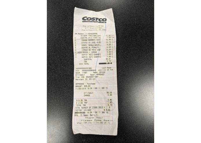 ReceiptScanner – screenshot 1