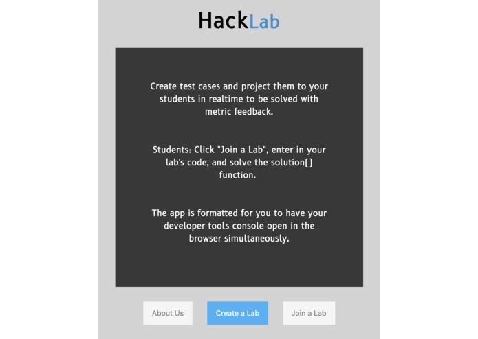 HackLab – screenshot 2