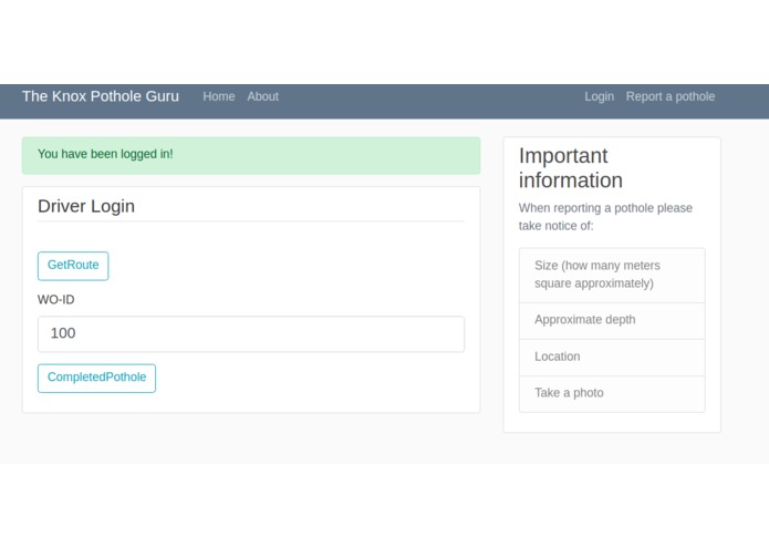 The Knox Pothole Guru – screenshot 2