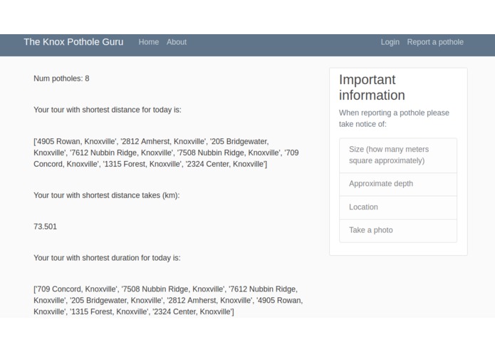 The Knox Pothole Guru – screenshot 4