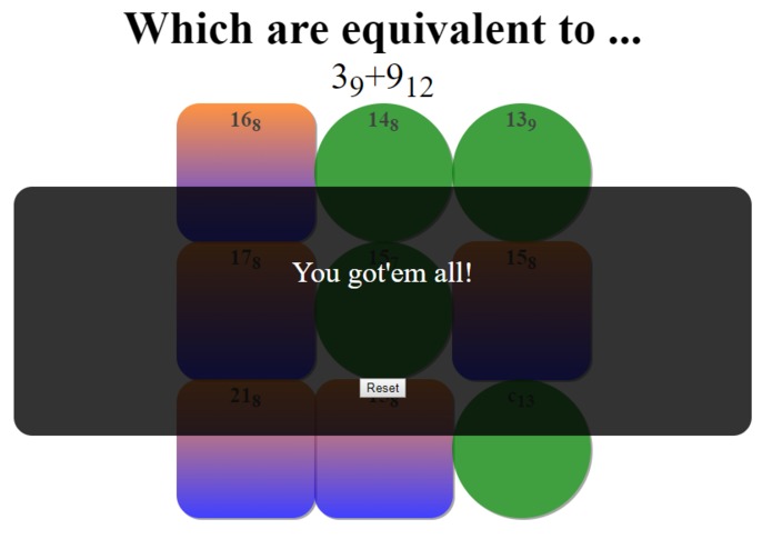 Base Converter Puzzle – screenshot 1