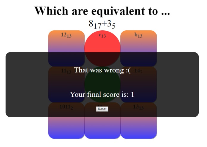 Base Converter Puzzle – screenshot 2
