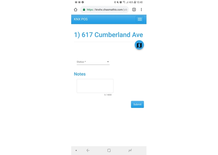 KNX Pothole Operations System (POS) – screenshot 4