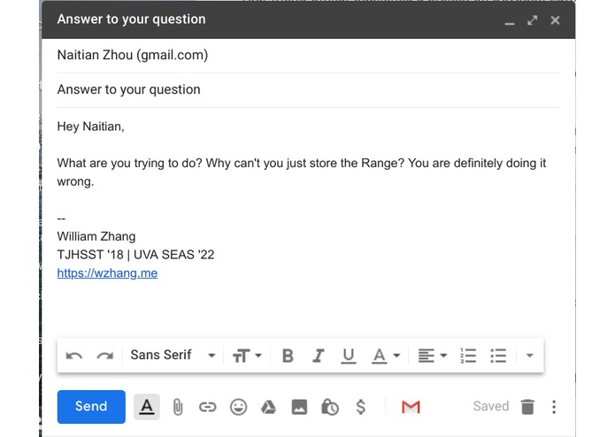 MaiLing – screenshot 2