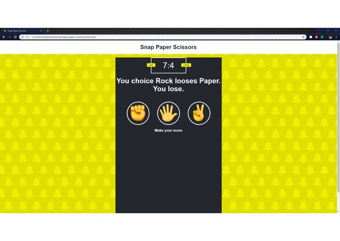 Snap, Paper, Scissors! – screenshot 4