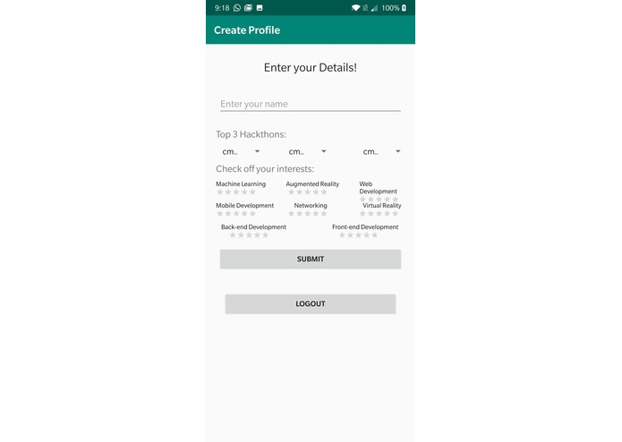 HackMatch – screenshot 4