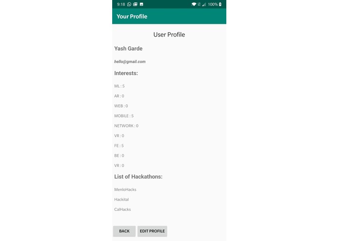 HackMatch – screenshot 5