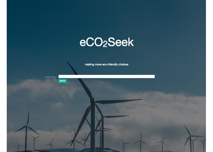 eCO2Seek – screenshot 1