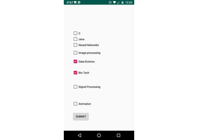 Peer Matcher – screenshot 2