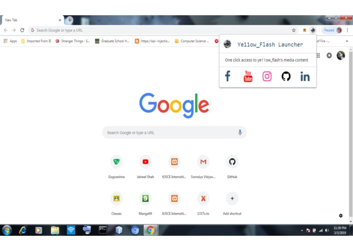 My-Profile-Launcher – screenshot 1