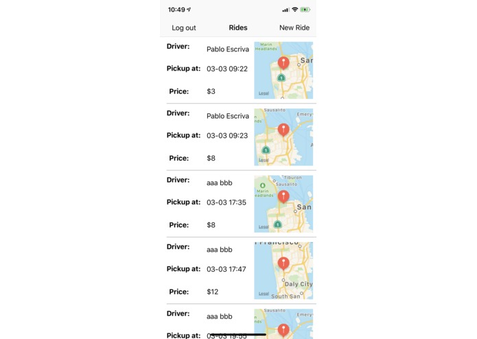 ShareRide – screenshot 4