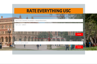 Rate Everything USC