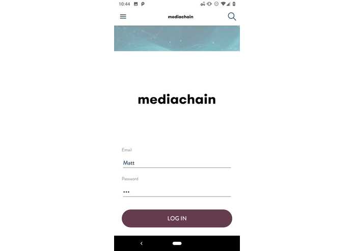 mediachain – screenshot 1