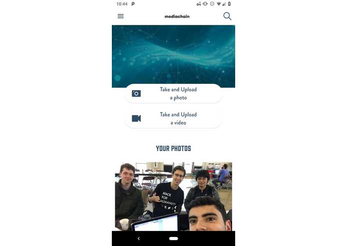 mediachain – screenshot 2