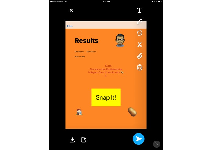 Hash-tag Snapotato – screenshot 5