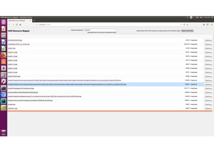 CDNResourceMapper – screenshot 1