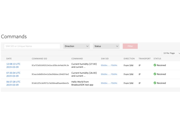 NB-IoT and Food – screenshot 1