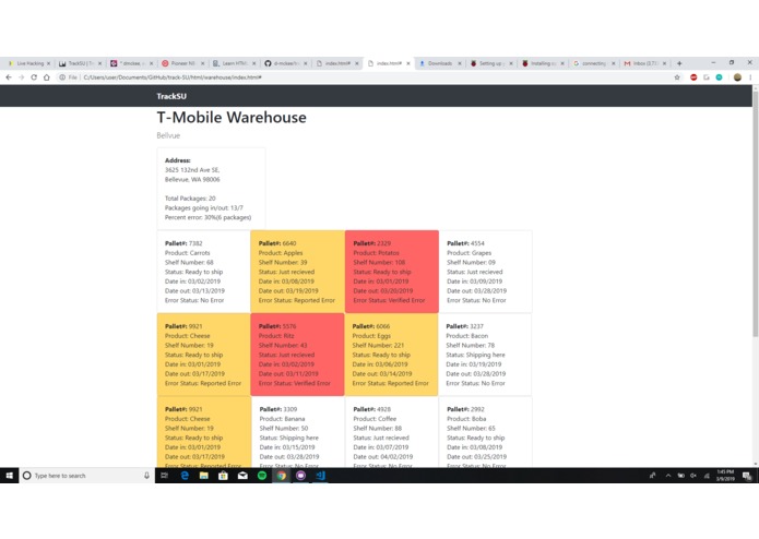 TrackSU – screenshot 1