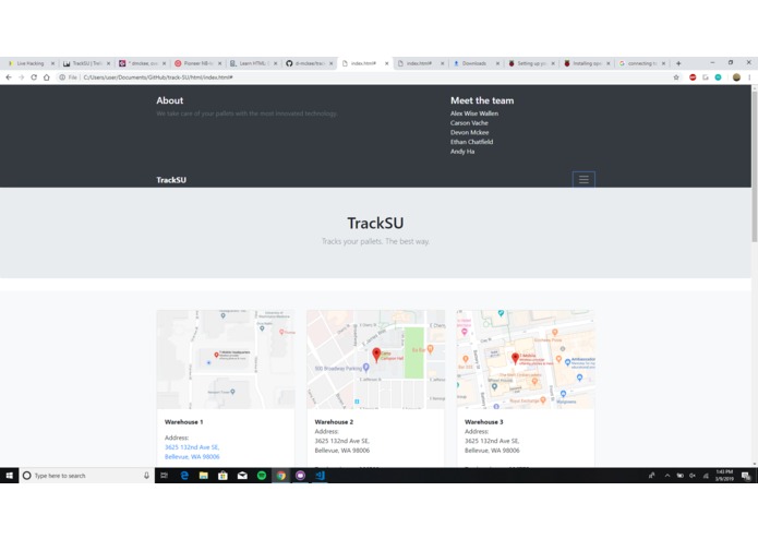 TrackSU – screenshot 2