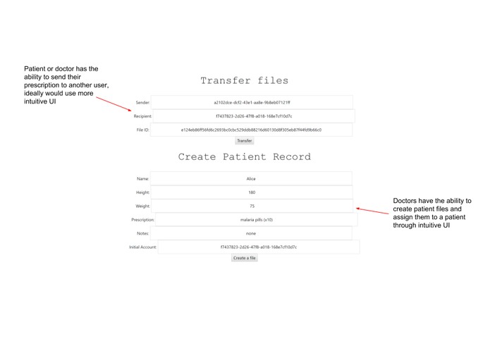 Patient Record Transfer (Broject) Team BlokeChain – screenshot 4