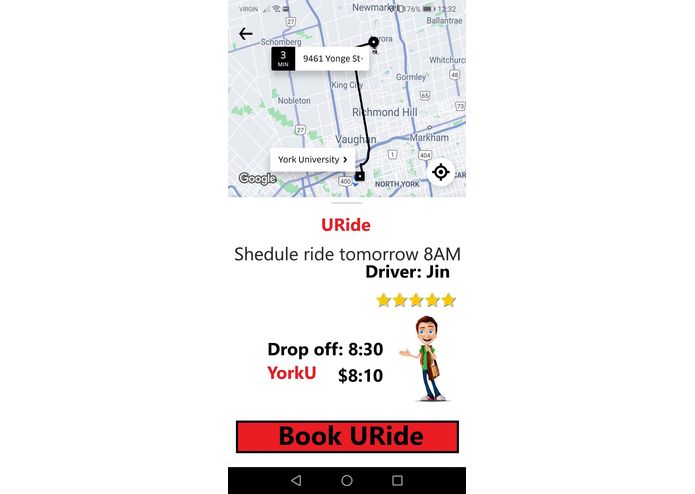 YuRide – screenshot 2