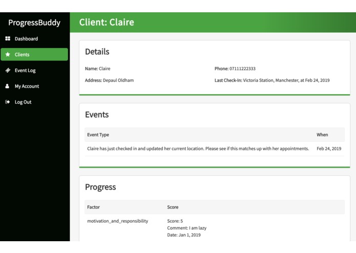 ProgressBuddy – screenshot 1