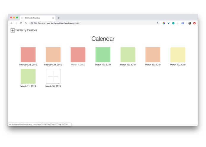 Perfectly Positive – screenshot 1
