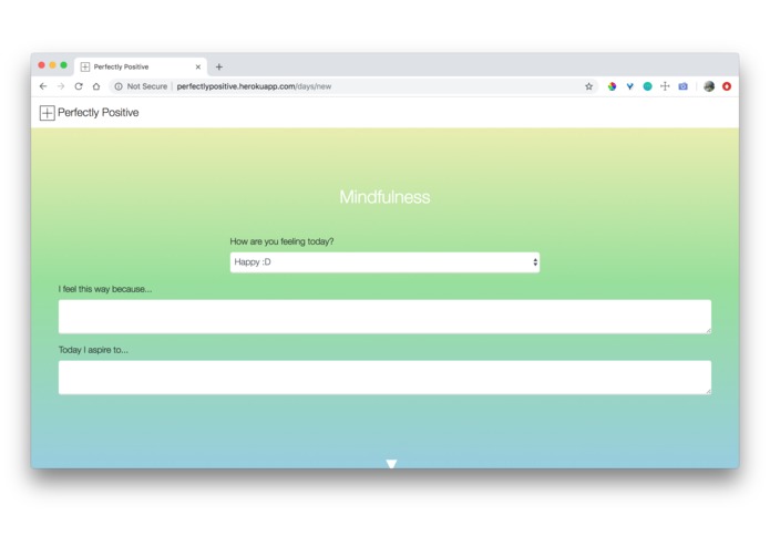 Perfectly Positive – screenshot 3