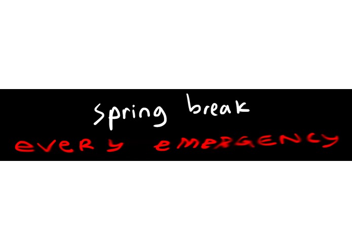 Spring Break // every emergency – screenshot 1
