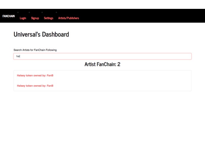 FanChain - Fan Engagement 2.0 – screenshot 2