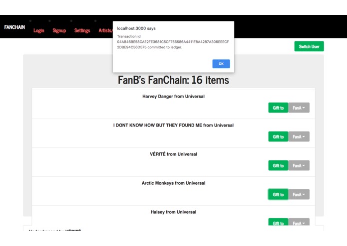 FanChain - Fan Engagement 2.0 – screenshot 7
