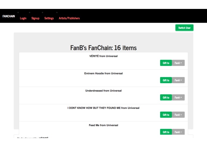 FanChain - Fan Engagement 2.0 – screenshot 5