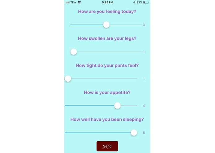 Dialysis Survey – screenshot 2