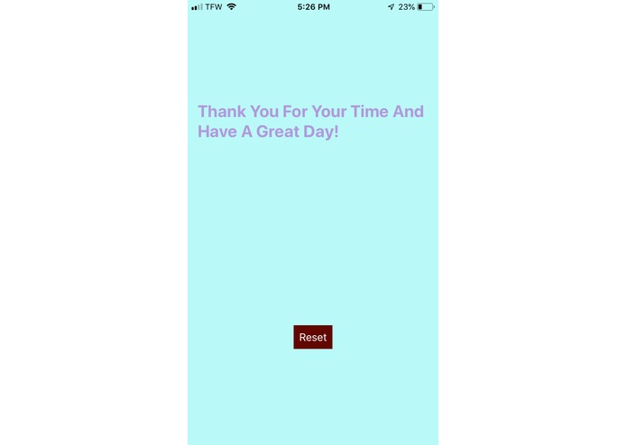 Dialysis Survey – screenshot 3