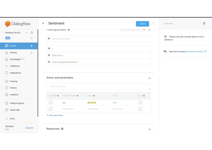 hackpsu project YaoXu – screenshot 1