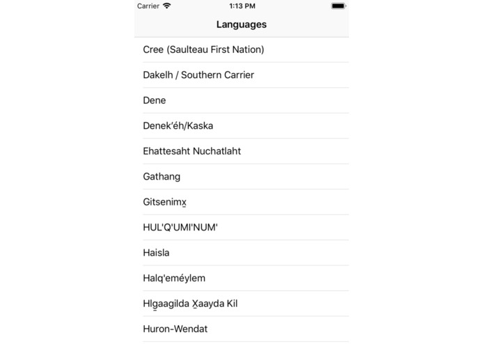 Vernacular – screenshot 1