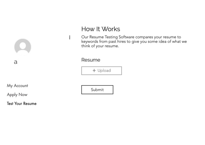 Application Tracker/Resume Tester – screenshot 2