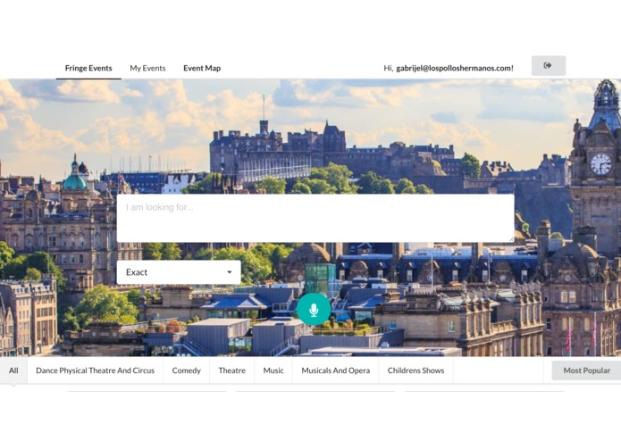Fringe Events – screenshot 1