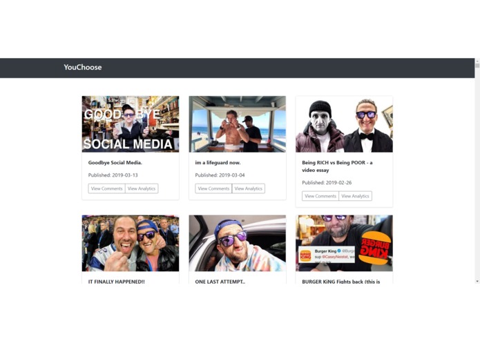 YouChoose – screenshot 1
