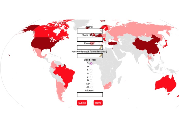 Blood Donor Finder – screenshot 2