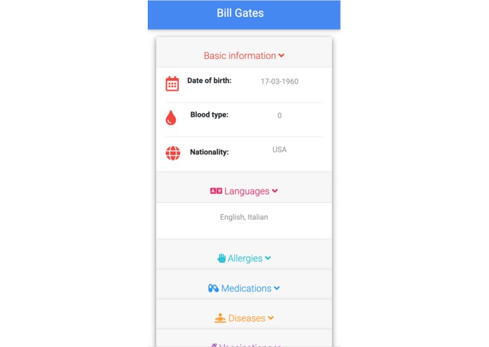 HealthTag – screenshot 2