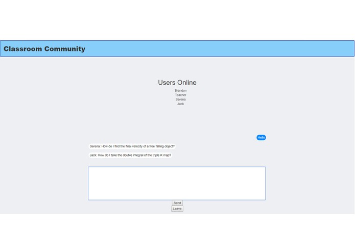 Classroom Community – screenshot 4