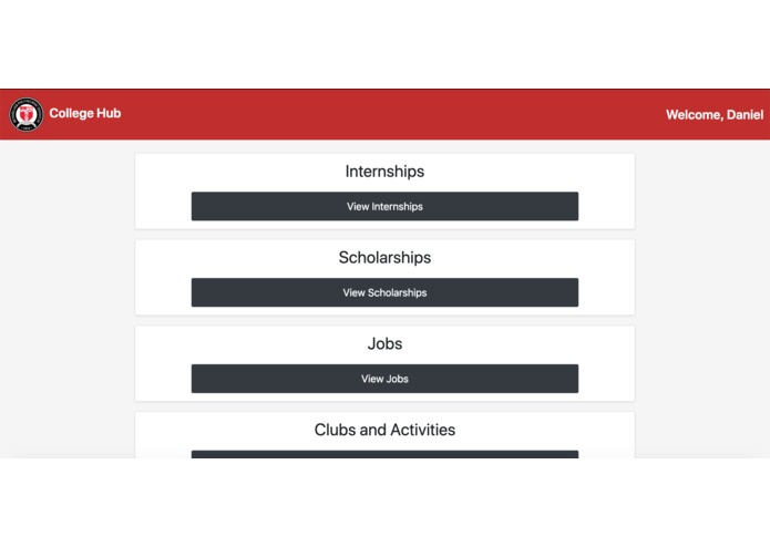 College Hub – screenshot 1