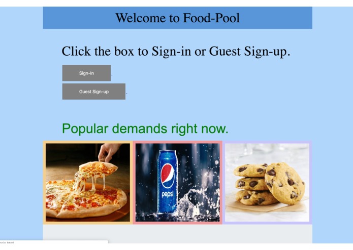 Food Pool – screenshot 1