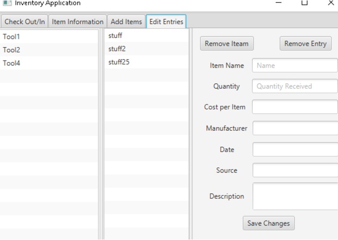 Lion Launchpad Inventory App – screenshot 1