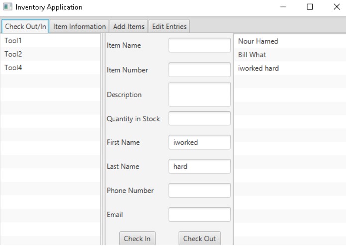 Lion Launchpad Inventory App – screenshot 2